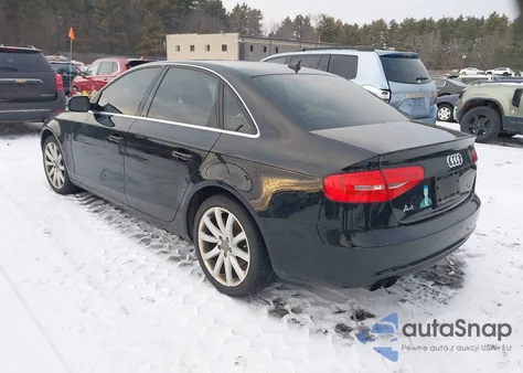 2013 Audi A4 2.0T Premium from USA, damaged, VIN WAUFFAFL3DN047027
